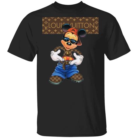 louis vuitton cartoon shirt|louis vuitton men t shirt.